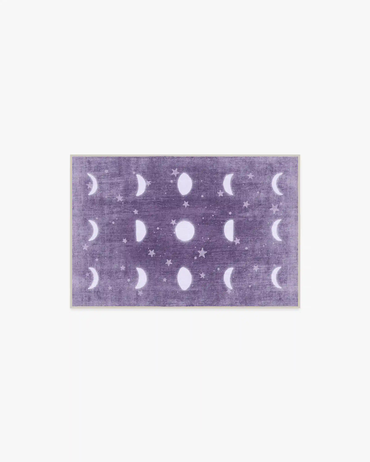 To The Moon And Back Mauve Rug by Humberto Leon