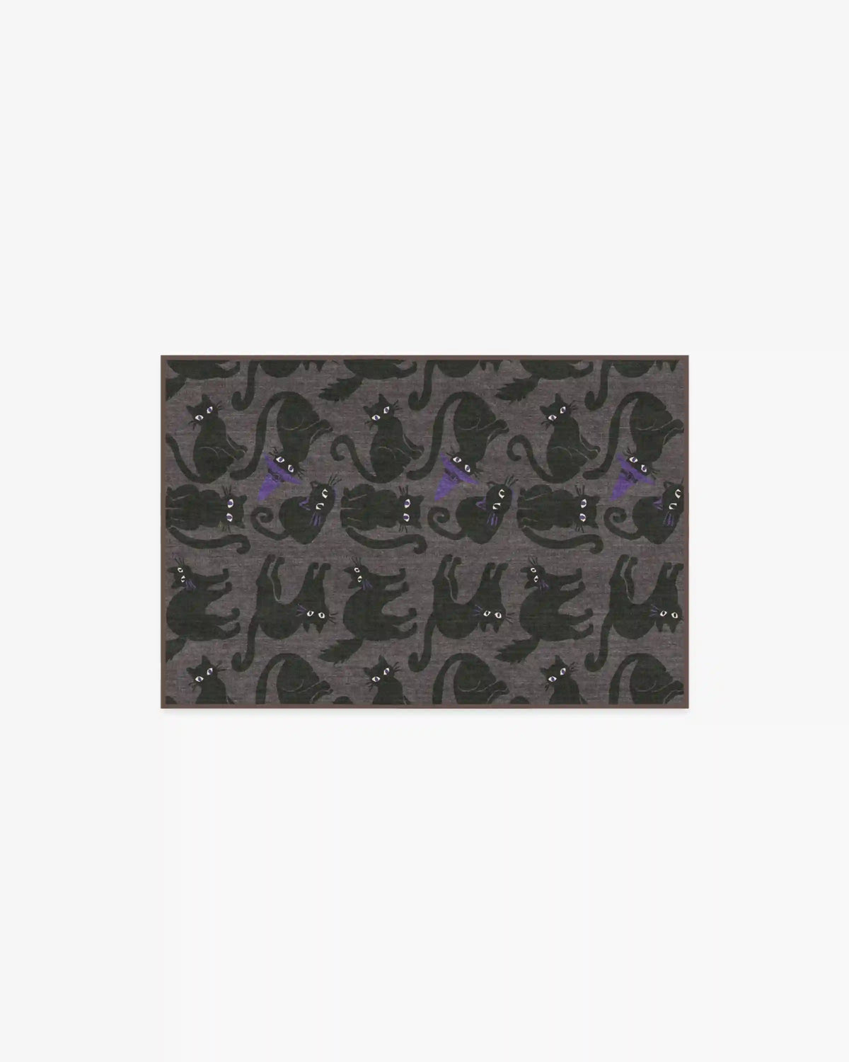 Whisker Mischief Charcoal Rug