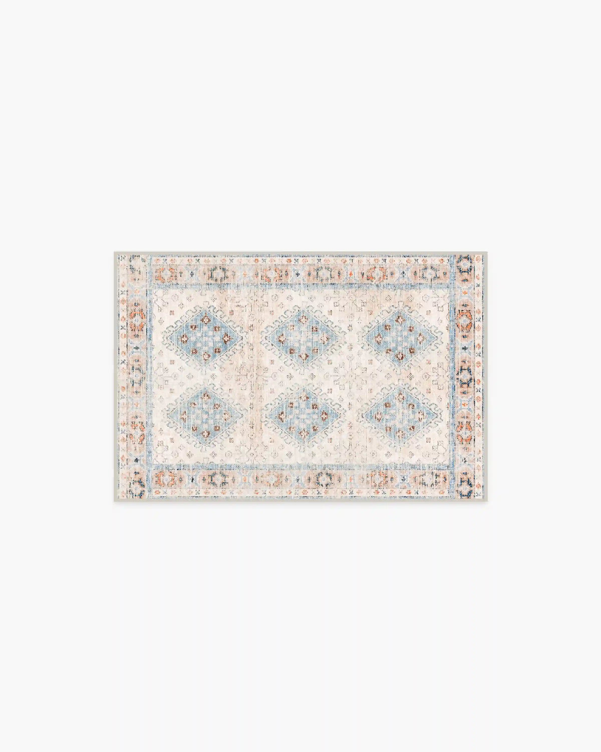 Zosia Cream & Light Blue Rug