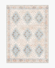 Zosia Cream & Light Blue Rug
